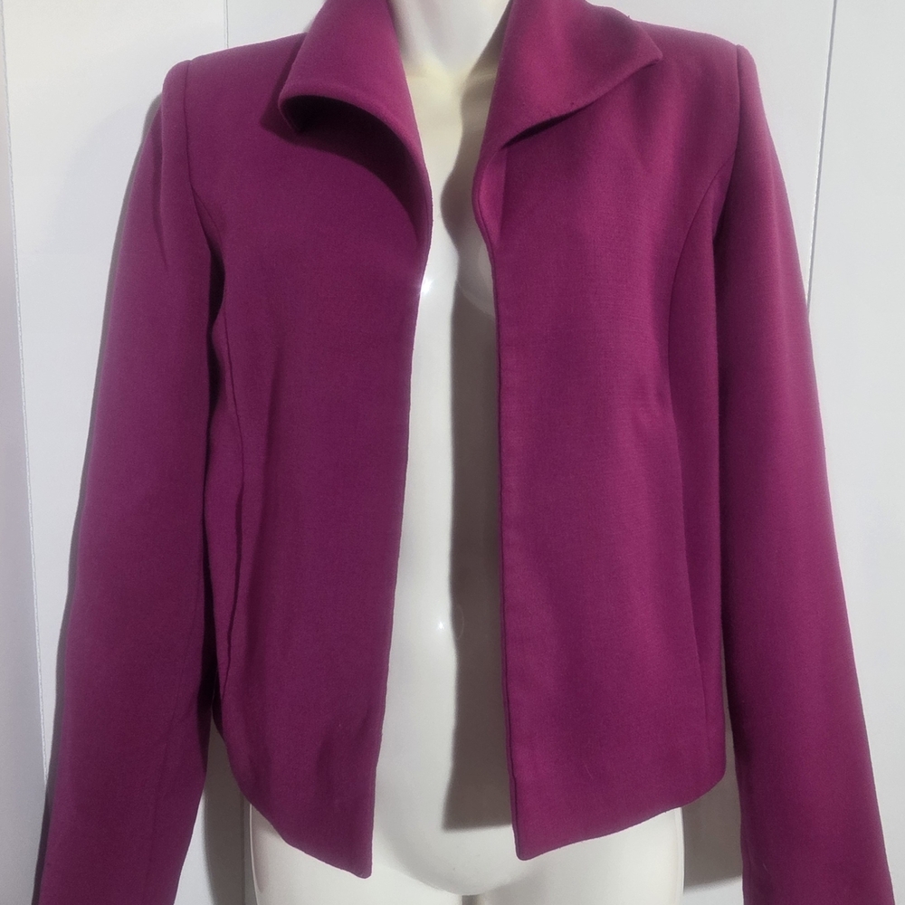 Women's Fuchsia Jacket Calvin Klein Size 4